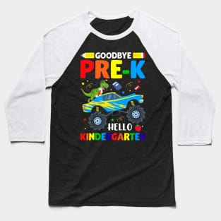 Kids Goodbye Pre-K Hello Kindergarten Graduation Class 2024 Baseball T-Shirt